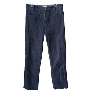 Anthropologie Navy Corduroy Pants Women’s 4